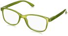 707473 839350 Peepers Happy Hour Square Reading Glasses Green 707478393503