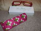 886003253205 Monica Vera Bradley Readers Case Bnwt Pink Swirls 1.50
