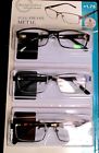 887661156006 Foster Grant Full Frame Metal Reading Glasses With