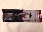 887661252968 Foster Grant Titanium Gun Readers Reading Glasses