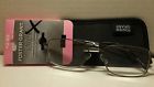 R-11-04 887661306265 Foster Grant Titanium Titane Reading Glasses With Case