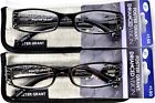 50-18-132 887661311092 Foster Grant Enhancedvision Reading Glasses Set Of New
