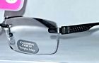 887661740465 Foster Grant Rimless Reading Glasses Gun Metal Carbon