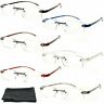 89 Fiore Reading Glasses Pack Flexible Arms Lightweight Readers 784672227612