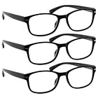 9505-vp3-3-black-2.00 Truvision Readers Reading Glasses Pack Black Reader Always Have Timeless