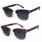 9943bf Unbranded Clubmaster Wayfarer Horned Rim Inner Bifocal Sun Reader Reading Sunglasses Re80