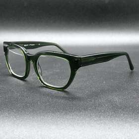 4740-011424-15 A.j. Morgan 69124 1.50 Reading Glasses Green Crystal Flex 50-21-140 Used