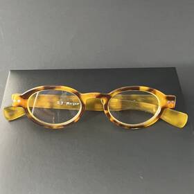 53528 A.j. Morgan Aj Readers Eyeglasses Oval Havana Tortoise 1.75 Reading Glasses