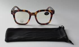 50-22-145 A.j. Morgan 54389 Priority Blue Light Reading Reader Glasses 2.00 New