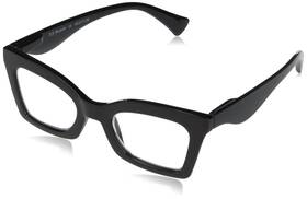 A.j. Morgan 787039337399 Eyewear Conquer-reading Glasses Cat-eye Grey Stripe 50-17-135mm 2.75