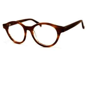 N.h.66003.bn A.j. Morgan Its Me Reading Glasses With Pouch By Aj Gloss Brown 1.75 2.25