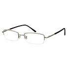 A963-silver-1 Eyebuyexpress Rectangle Silver Reading Glasses