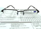Y287 Advisor Sunglass Kountry Reading Glasses Semi Rimless Readers Metal Frame