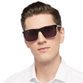 Aezuni 941962899292 Large Reader Sunglasses Men 1.5 Full Lens Sun Reading Glasses Square Uv Prote