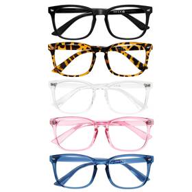 B0by2r8197 Aimisuv 5 Pack Blue Light Blocking Reading Glasses For Men And Women Computer Read