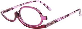 Aisi 313054055033 Magnifying Makeup Glasses Eye Make Up Spectacles Flip Down Lens Folding Cos