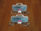 Alumineyes Foster Grant 2 New Pair 2.75 Lightweight Metal Reading Glasses 070135226231