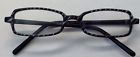 A465x Andrea Black Reading Jovine White Designer Euc Striped 1.50 Glasses Zox