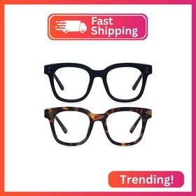 Ar08 Andwood Blue Light Blocking Glasses Women Computer Screen Oversized Bluelight Bl