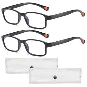 Allen-13 Aqoynq 754022051914 2pcs Auto Focus Glasses Self Adjusting Intelligent Dual Smart Reading