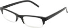 Arc1 Cheetah Pairs Reading Glasses Pack Clear Lens Mens Black Frame