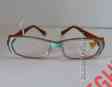 02205-093-8 Aspheric 3.25 Aqua Orange Nwt Glasses Reading Anthropologie Lense