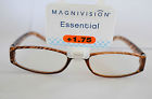 Hd0513-175 Ast Hayes Designer Magnivison 1.75 Brown Reading Glasses Essential Prices