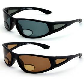 Pc7331bf Atb Pc7331bf/pol 200-2pc 2 Polarized Reading Inner Bifocal Sunglasses Mens Womens Uv Fishing Black 200