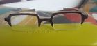 2133 Awol 49 Eyebobs Used Eyeglasses Eye Bobs Brown Plastic Half Rim