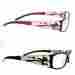 B102 Reader Kountry Floral Bifocal Reading Glasses Womens Purple Black Ivy 125 150 175 200 300