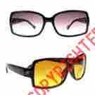 B377 Rosa Bifocal Sunglasses Womens Fashion Quality Aspheric Smoke Amber Lens