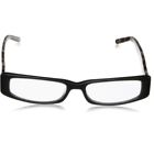 Barbara-300 Matte Black Rectangular Reading Glasses White Tortosie 829336729351