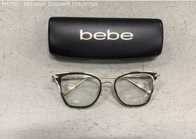 Lo2635 Bebe Womens Eyeglasses Brown Stylish Square Frame Reading Glasses Classic