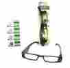 Berry-1 Foster Grant 2 Pr 1 Tort Led Reading Glasses 4 Extra Batteries