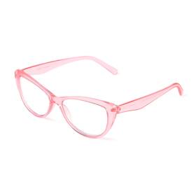 Betsey Johnson 193033485323 Womens Yara Blue Light Glasses Reading Crystal Pink 40
