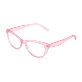 Betsey Johnson 193033485330 Womens Yara Blue Light Glasses Reading Crystal Pink 40mm Us