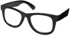 Betsey Johnson 193033485378 Womens Thea Blue Light Glasses Reading Shiny Black 142mm