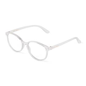 Betsey Johnson 193033485422 Womens Astra Blue Light Reading Glasses Round Crystal Clear 4