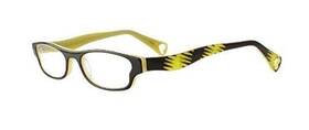 Betsey Johnson 795780092429 Flash Designer Reading Glasses In Black And Yellow 1.50