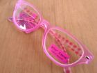 Bj61941c Betsey Johnson Reading Glasses Pink Checks Cat Eye New
