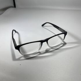 55-17-140 Bklyn 2.00 Nostrand Black Square Plastic Reading Glasses Unisex