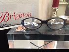 A20253 Black Eyeglasses 1.0 Brighton "twirl Readers - Style "
