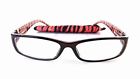 Lo1012 Black 2.50 Chop Grant Jungle Xtrasight Reading Glasses Case Foster