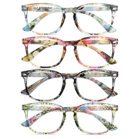 B0cy8mjhvm Bls Blues Womens Hd Clear Reading Glasses - Blue Light Blocking Reader