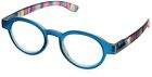 707475 Blu Peepers Unisex Adult Bright Eyed Round Reading 707474061505