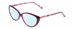 Blue 810025637118 Prive Revaux Honor Roll Cateye Multi-focus Light Glasses In Red Marble 54mm