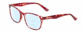 Blue 810047312635 Calabria Prive Shawn Womens Multi-focus Light Glasses In Red Tortoise 56 Mm