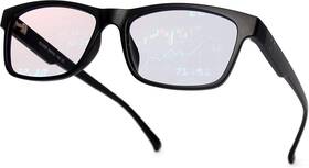 Blue Cut 195893386178 Light Blocking Glasses For Men/women Anti-fatigue Computer Black Pl