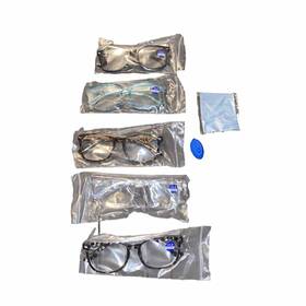 073-5 Blue Light 5 Pack Blocking Readers Spring Hinge Reading Glasses Women 1.0 New