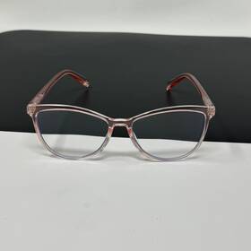 3134-wren Blue Light Peeper Specs Reading Glasses Womens Wren Cat Eye Progresive 1.50 Pink Clear